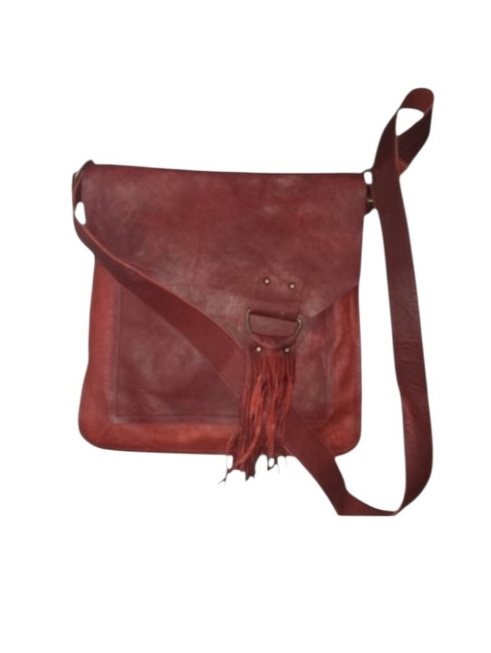 Lisa Leonard Boho Artisan Leather Bag
